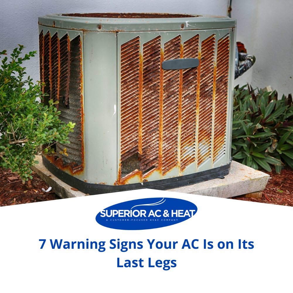 Blog Warning Signs Your AC Is on Its Last Legs