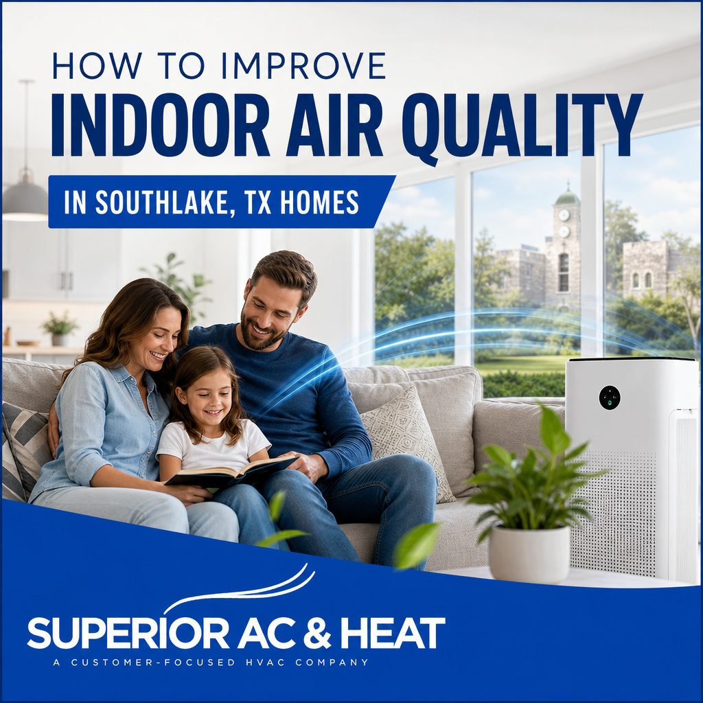 How to Improve Indoor Air Quality in Southlake TX Homes