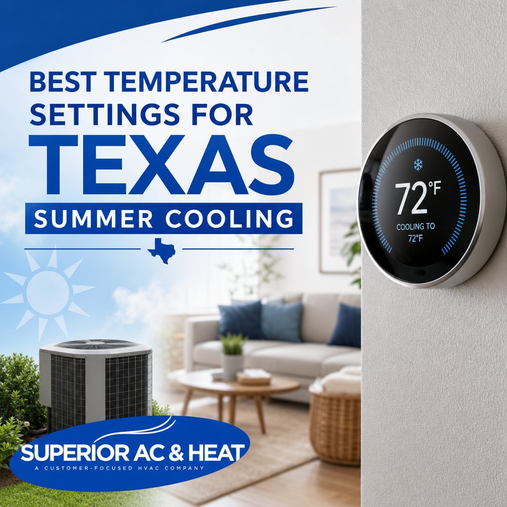 Best Temperature Settings for Texas Summer Cooling