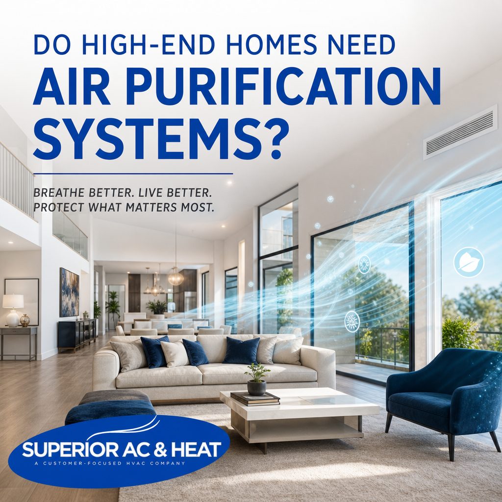 Do High-End Homes Need Air Purification Systems?