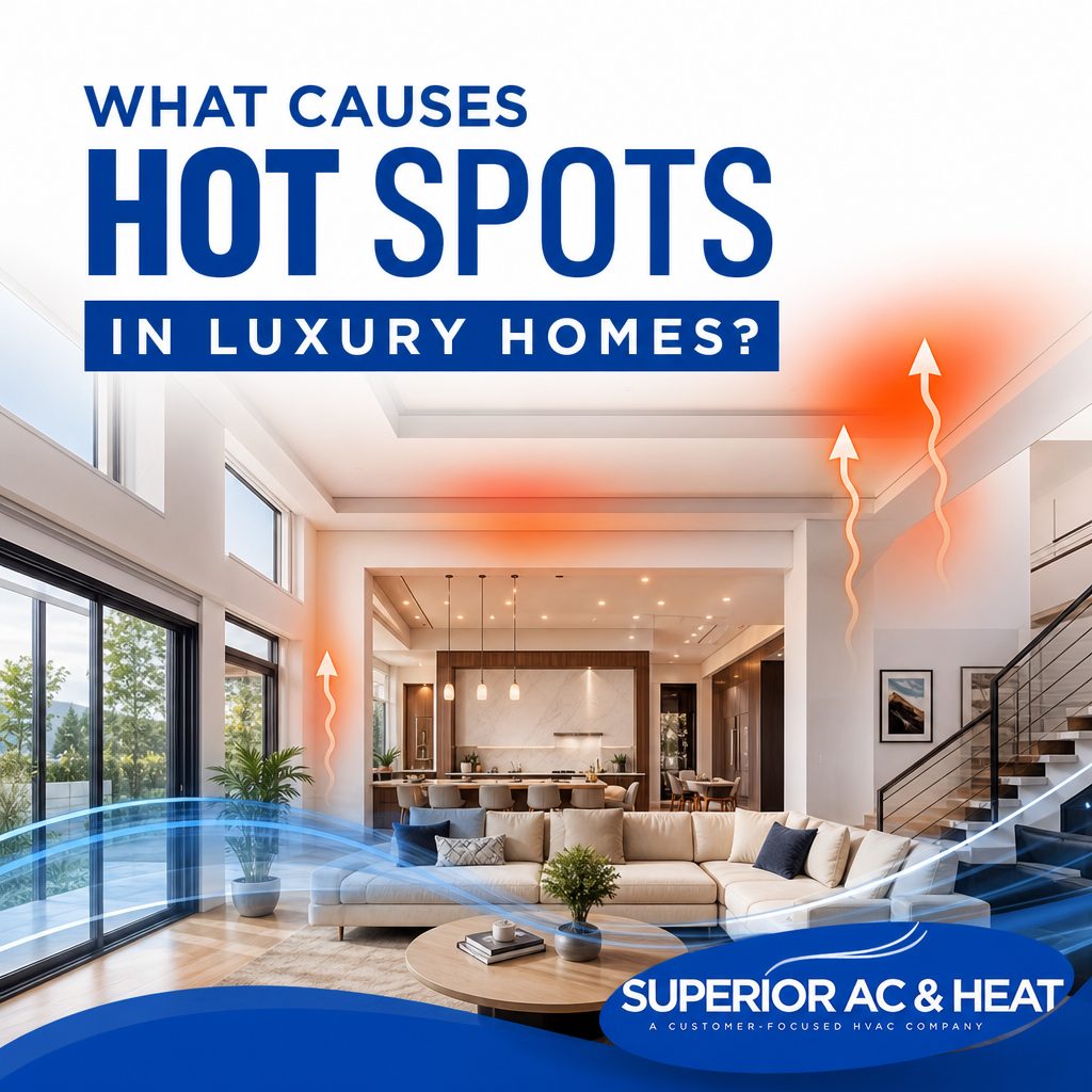 What Causes Hot Spots in Luxury Homes?
